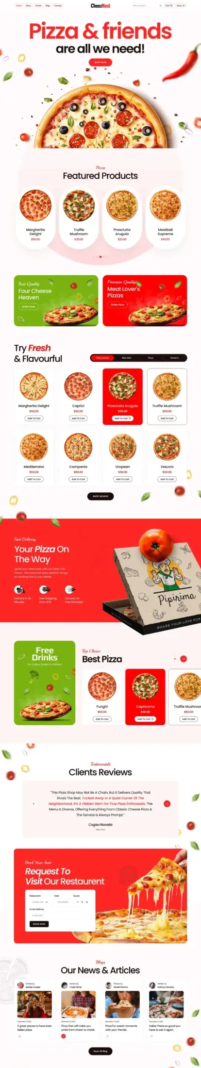 CheezNest — Fast Food