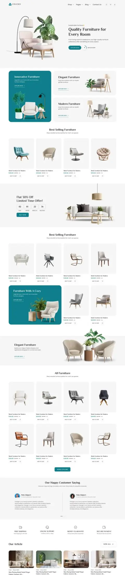 Couchly — Furniture Store