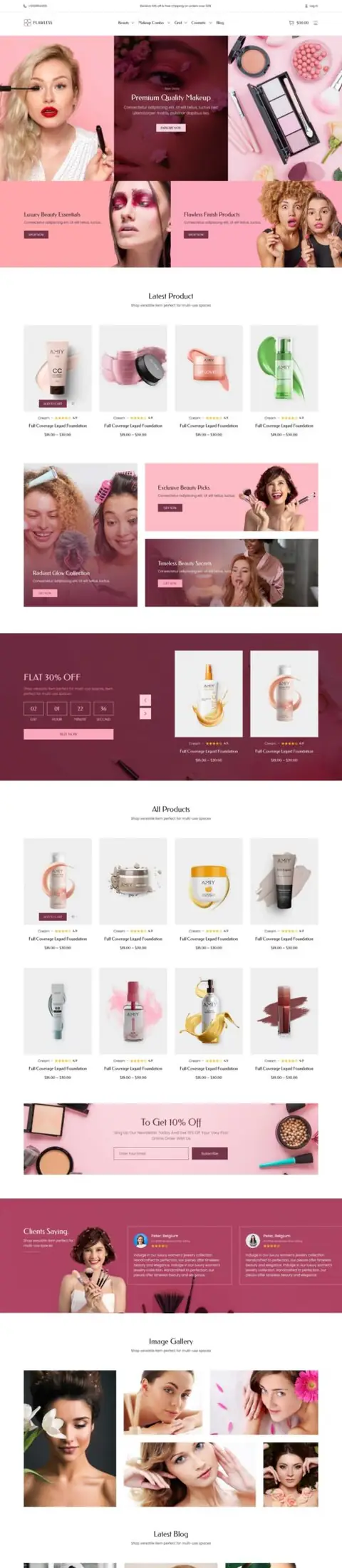 Flawless — Beauty & Cosmetics