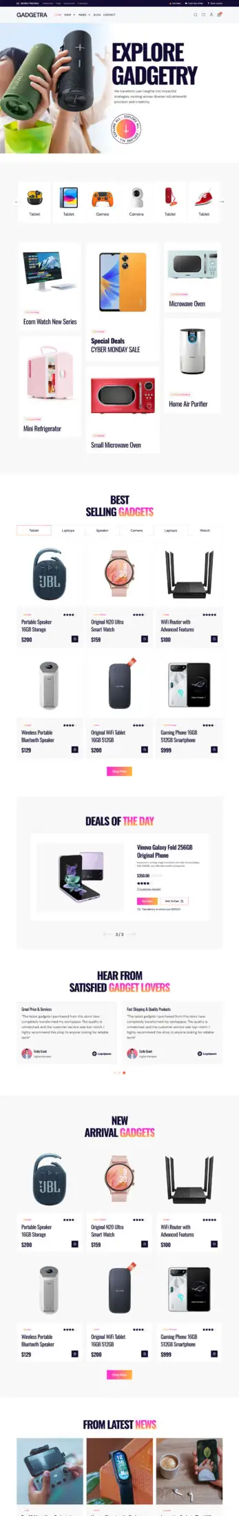 Gadgetra — Gadget Shop